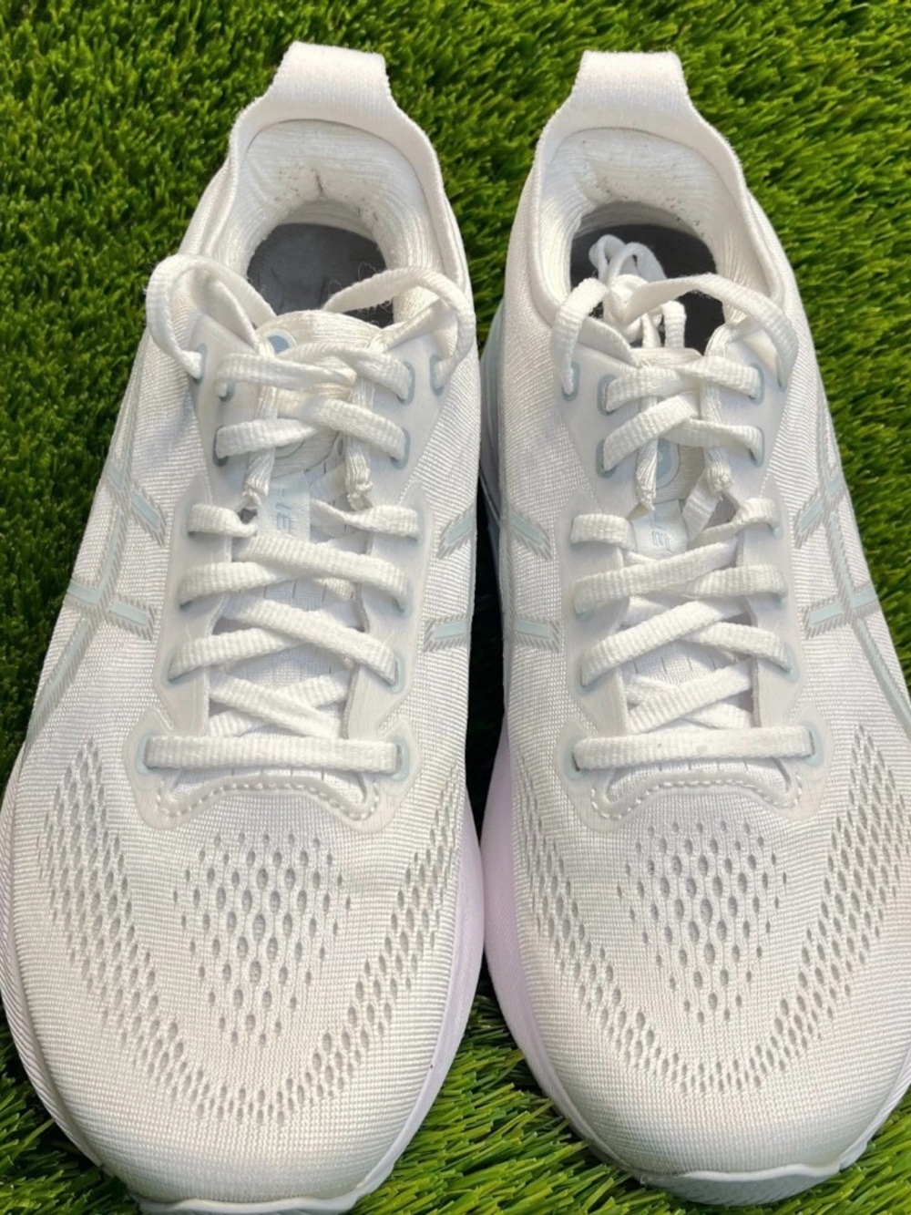 ASICS GEL-KAYANO31White/ light blue Women's Lightweight Running Sneakers
